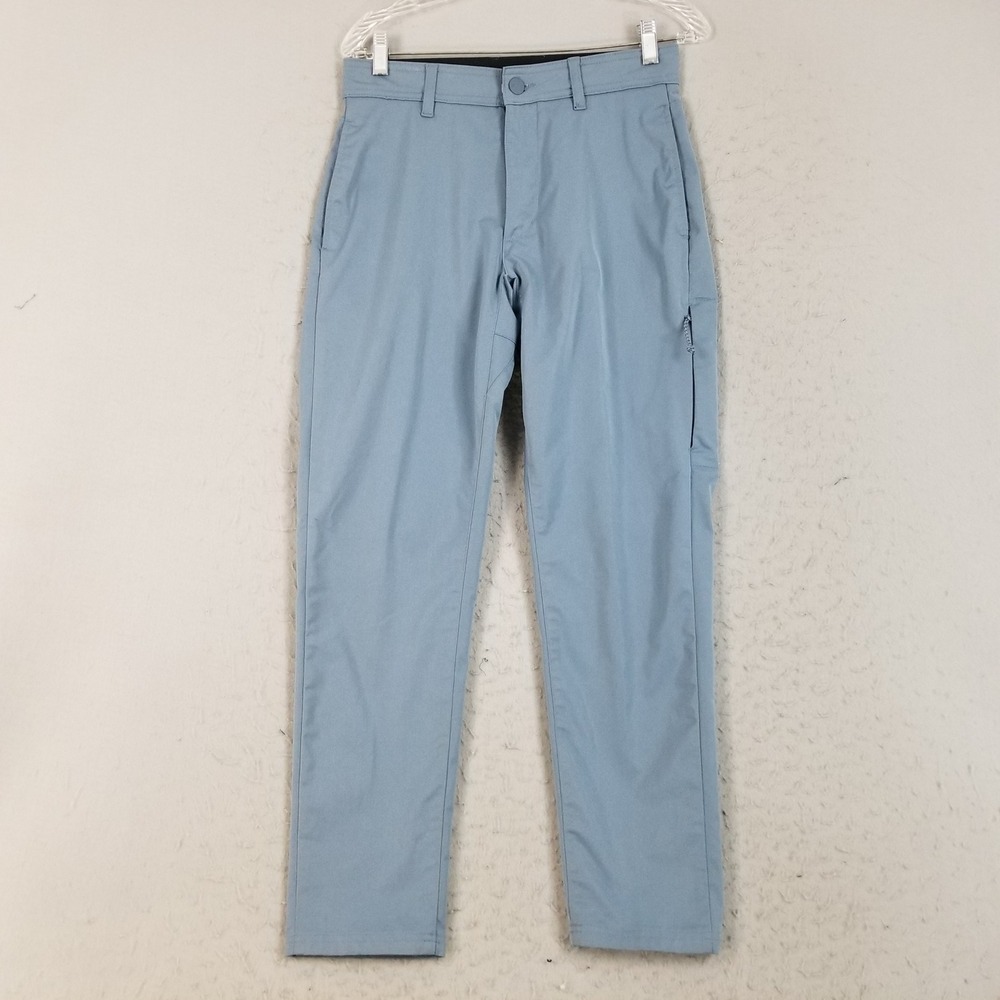 Hurley Pants Mens 30 Blue Jet Set Tech Pant Straight Leg‎ Outdoor HMS24-06893